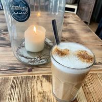 Latte macchiato at Lavanderia - Café und Bistro in Stendal