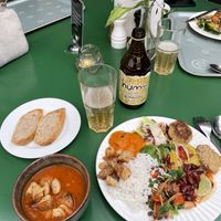 Lunch buffé  at Tradgardscafe - Slottstradgarden Ulriksdal in Solna