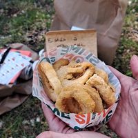 Calamares veganos at Same Same Burger - Cloud kitchen in Madrid