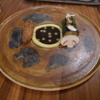 The main dish at Restaurant Zoe in Bern