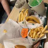   at Mos Burger - Kitahama in Osaka