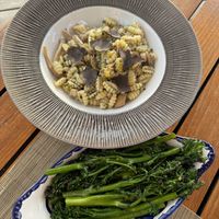 I also ordered the charred broccolini   at Beach Tree Bar and Lounge in Kailua Kona