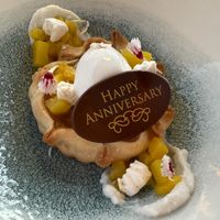 Vegan crostata, it was incredible!  at Beach Tree Bar and Lounge in Kailua Kona