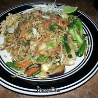 Vegan Pad Thai at Thai Pot Cafe in Denver