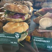 Focaccia at Starbucks in Krakow