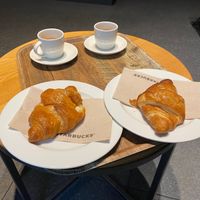 Croissant at Starbucks in Krakow