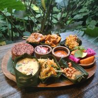 Vegan Nasi Campur at Compound's Warung - In Da Compound Warung in Gianyar