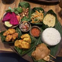 Vegan nasi campur (45k)  at Compound's Warung - In Da Compound Warung in Gianyar
