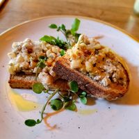 Bruchetta at The Treehouse Restaurant in Alnwick