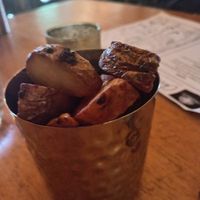 Hand cut chips at The Treehouse Restaurant in Alnwick