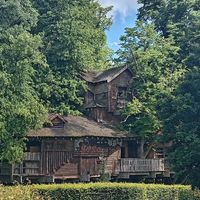 Exterior at The Treehouse Restaurant in Alnwick