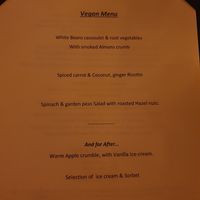 3 options can be made as starter or main at Bouchon in Naas