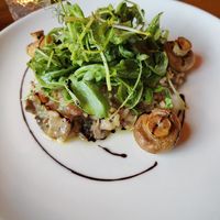 Mushroom and truffle risotto at Bouchon in Naas