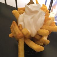 chips!!! at Curry Co in Leipzig