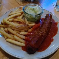 Vegan Currywurst at Reimanns Eck in Hannover