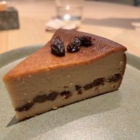 Vegan rum raisin cheesecakr  at Cosme Kitchen Adaptation - 渋谷ヒカリエ店  in Tokyo