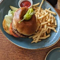 Olio Beyond Burger at Olio in Toronto