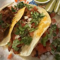 Vegan Chorizo tacos 🌮   at La Cantina in Myrtle Beach