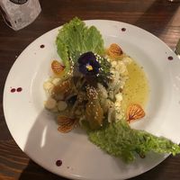 Mushroom ceviche  at Soq‘a in Cusco