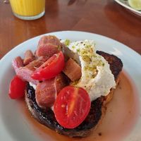 French toast-amazing at Lychees in Warsaw