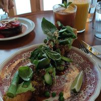 Focaccia at Lychees in Warsaw