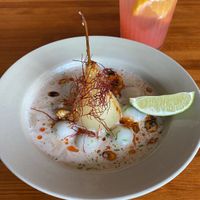 No-Milk Pear soup  at Lychees in Warsaw