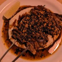 Oyster mushrooms at Lychees in Warsaw