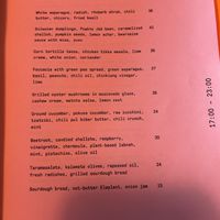 Menu May 2024  at Lychees in Warsaw