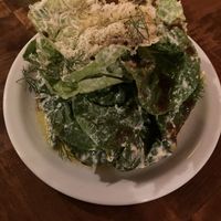 Romaine lettuce dish  at Lychees in Warsaw