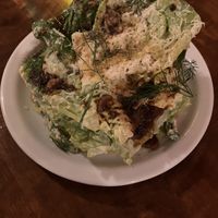 Romaine lettuce dish  at Lychees in Warsaw