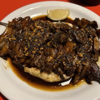 Oyster mushrooms  at Lychees in Warsaw