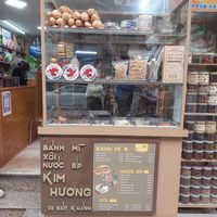 Food Stall at Xoi Banh Mi Kim Huong in Hanoi