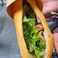  at Xoi Banh Mi Kim Huong in Hanoi