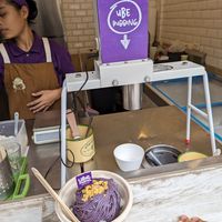 Totally vegan! at Ube Mama in Boracay