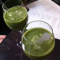 Super tasty Green Power smoothie at Tri! at Tri in Kyiv