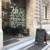 storefront at Tri in Kyiv