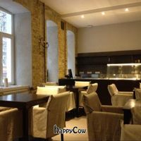 Stylish interior at Tri in Kyiv