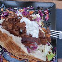 Vöner mit Tzatziki-Sauce at VielSinn in Wismar