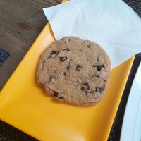 Vegan choco chip cookie!!! at Café Mozart - Maybe closed in Kathmandu