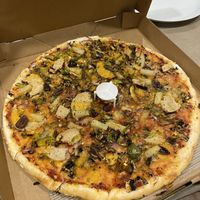 Vegan supreme  at Pizza Infinity in Broadview