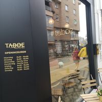 Outside at Taboe in Blankenberge