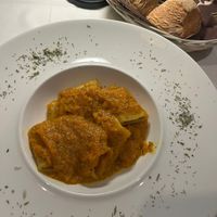 Vegan pasta of the day   at Ristorante Al Giardino in Taormina