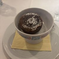 Vegan chocolate dessertt  at Ristorante Al Giardino in Taormina