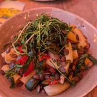 Mediterrane Pasta at Zum Skipper in Sellin