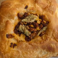 Cauliflower chorizo danish at Hyperion Coffee Co in Ann Arbor