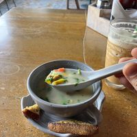 thai soup   at The Vegan Room in Jaipur