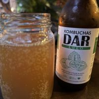 Lulo kombucha  at Ginger Cocina in Medellin