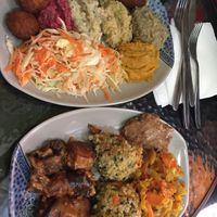 We just choose a little bit of everything😄 at Restaurant Harmony in Skopje