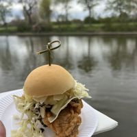 Jerk burger   at Beanie Bun in Newcastle Upon Tyne