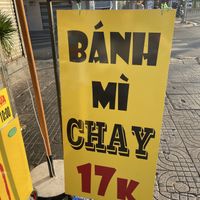 Price   at Banh Mi Chay Khoi - Food Stall in Ho Chi Minh City